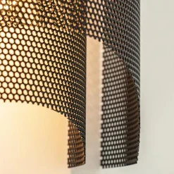 Zwarte wandlamp gaas><noscript><img width=